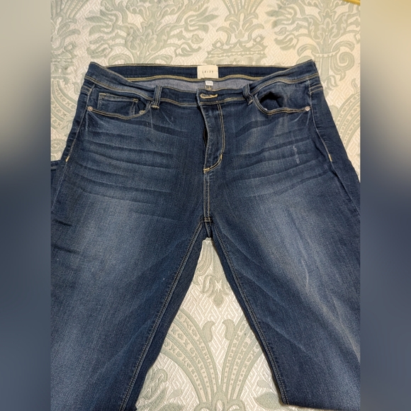 id:23, size 33, Skinny jeans, dark - Picture 1 of 4